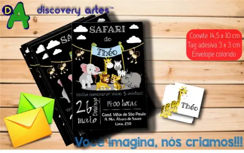 Convite Safari