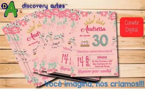 Convite Digital Aniversário 15 Anos