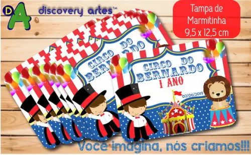 Tampa de Marmitinha Circo