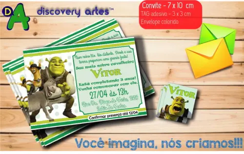Convite Shrek