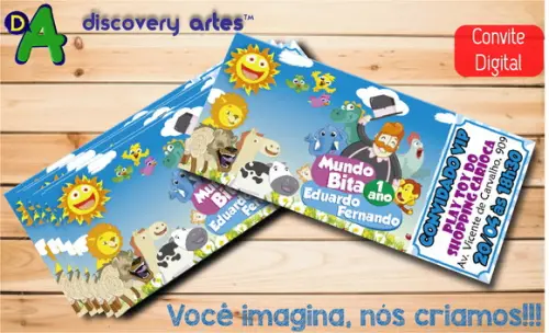 Convite Ingresso Digital Mundo Bita