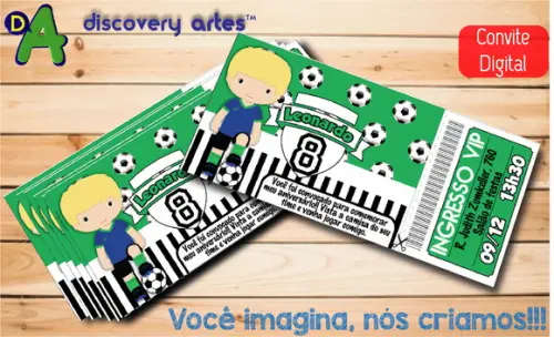 Convite Ingresso Digital Futebol