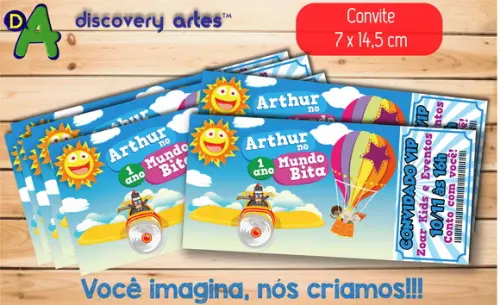 Convite Ingresso Mundo Bita