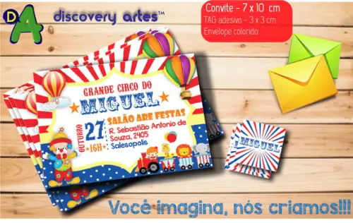 Convite Circo