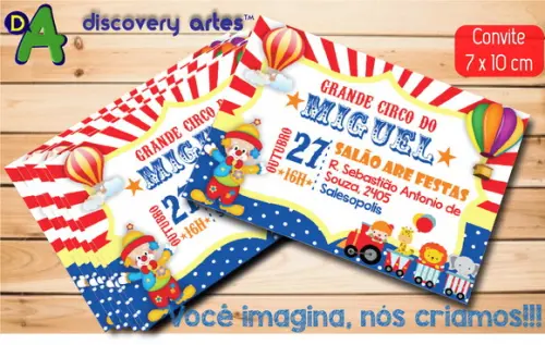 Convite Circo