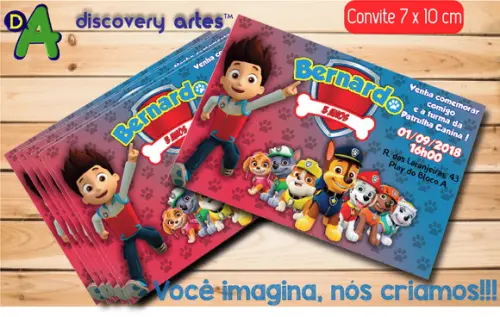 Convite Patrulha Canina