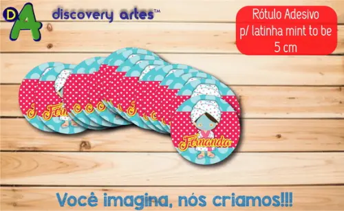Rótulo Adesivo Latinha Spa