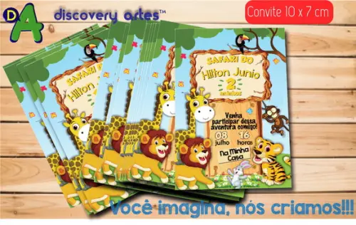 Convite Safari