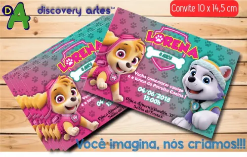 Convite Patrulha Canina