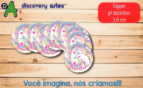 Topper Unicornio
