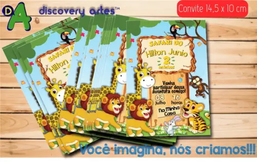 Convite Safari