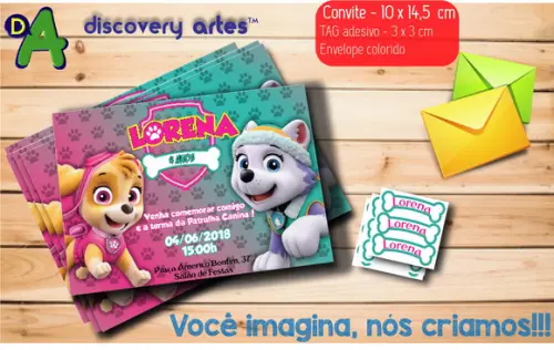 Convite Patrulha Canina