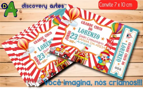 Convite Circo