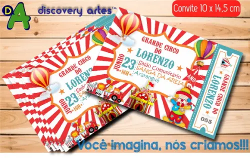Convite Circo