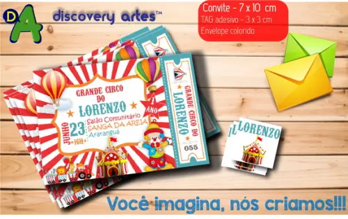 Convite Circo