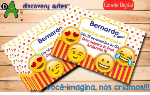 Convite Digital Emoji