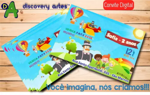Convite Digital Mundo Bita
