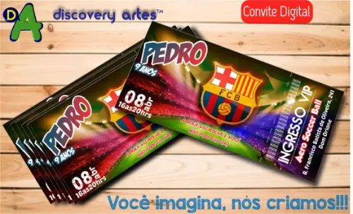 Convite Ingresso Digital Barcelona