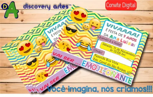 Convite Digital Emoji