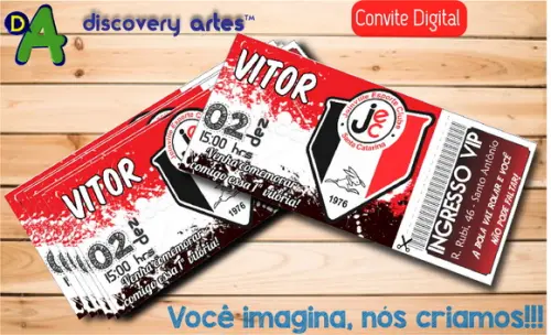 Convite Ingresso Digital Joinvile