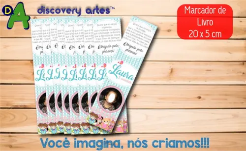 Marcador de Livro Bonequinha de Pano