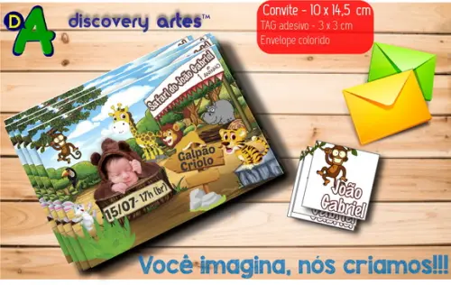 Convite Safari