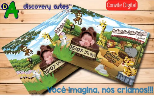 Convite Digital Safari