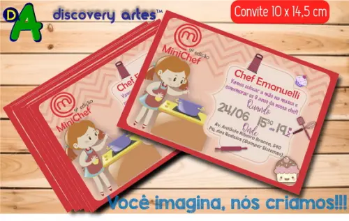Convite Minichef