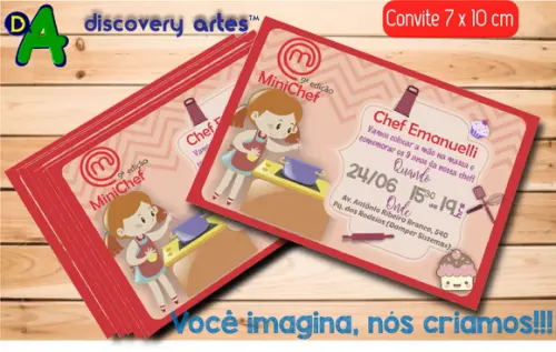 Convite Minichef