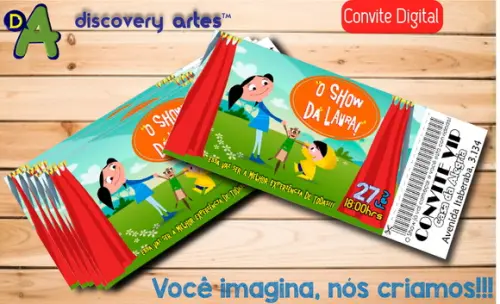 Convite Digital Show da Luna