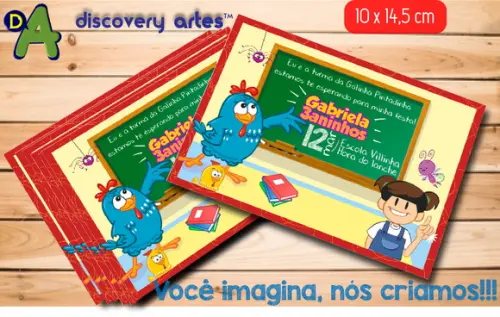 Convite Galinha Pintadinha