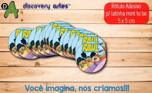 Rótulo Adesivo Latinha Meu Amigãozão
