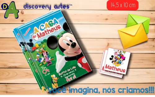 Convite Mickey