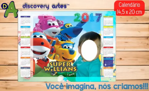 Calendário Super Wings