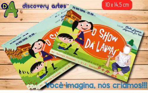 Convite Show da Luna