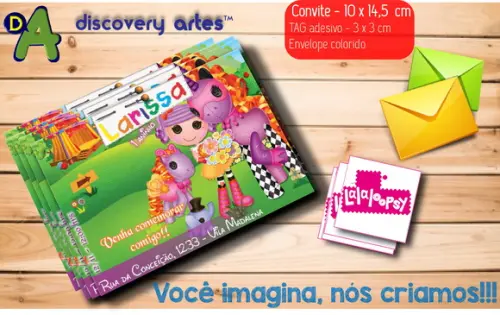 Convite Lalaloopsy