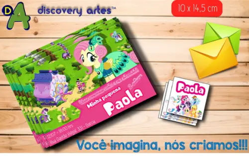 Convite Meu Pequeno Poney