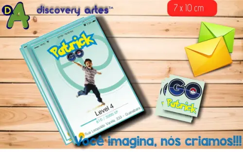 Convite Pokemon GO