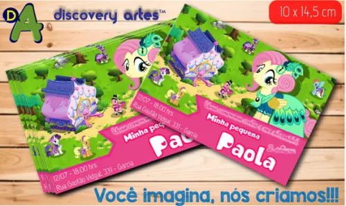 Convite Meu Pequeno Poney