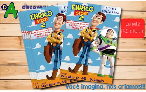 Convite Toy Story