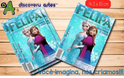 Convite Frozen