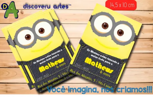 Convite Minions