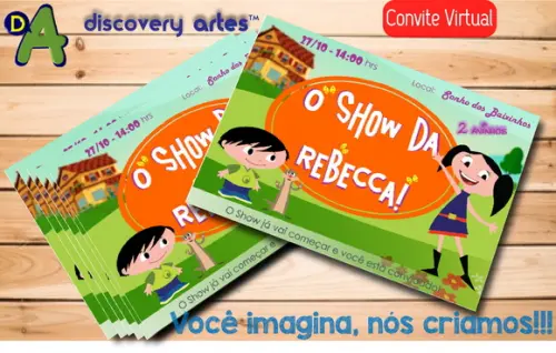 Convite Digital Show da Luna