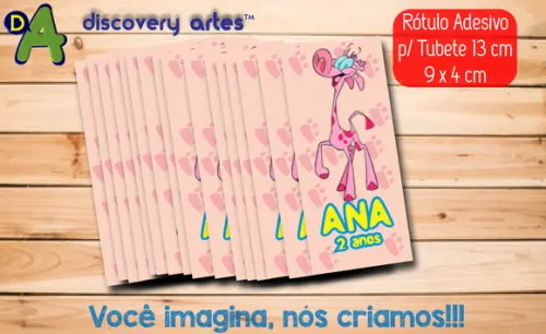 Rótulo Adesivo Tubete Meu Amigãozão