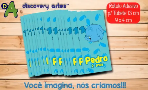 Rótulo Adesivo Tubete Meu Amigãozão