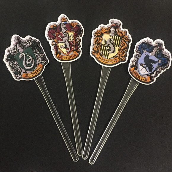 50 Topper Casas Decoração Festa Harry Potter
