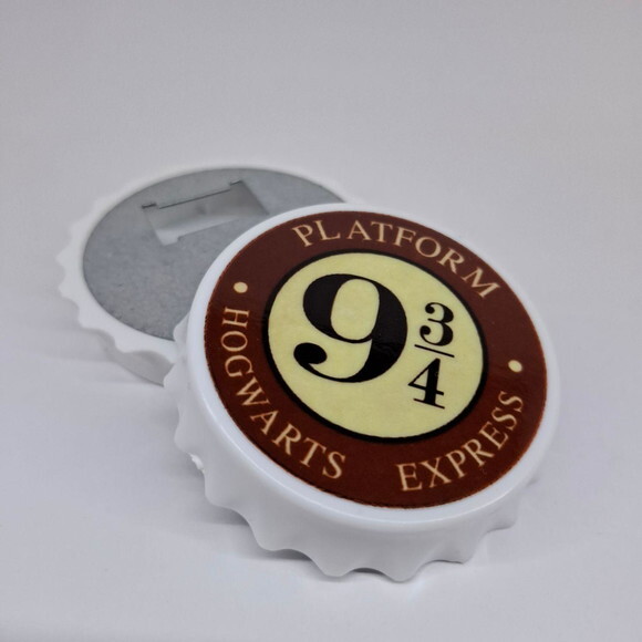 Abridor de Garrafa Harry Potter Plataforma - Kit 10 Unidades
