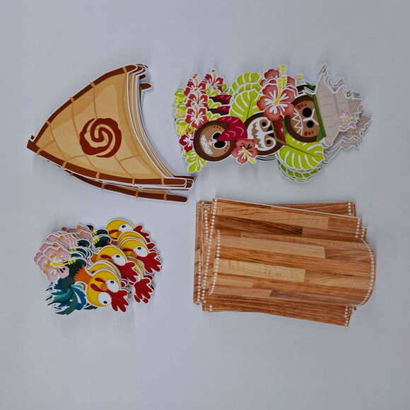 Aplique para Tubete 3d Moana