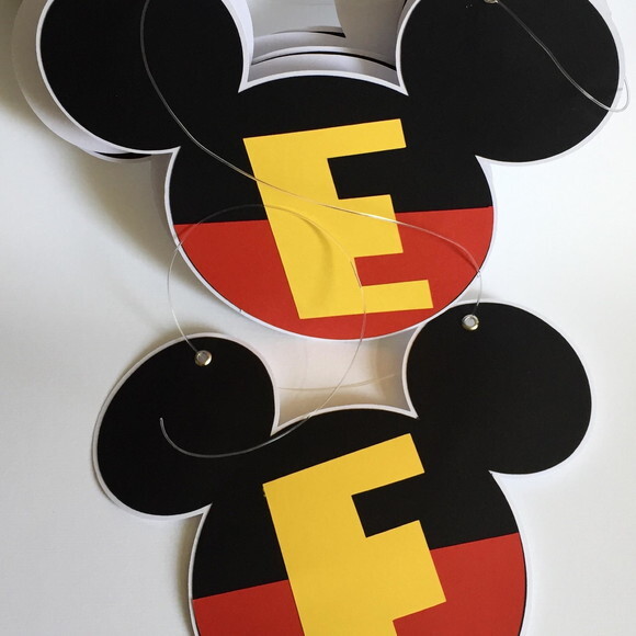 Bandeirola Mickey