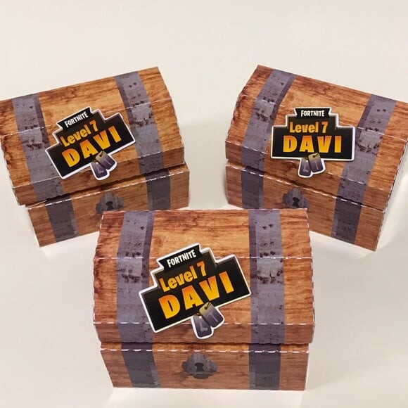Baú Fortnite - Kit 30u